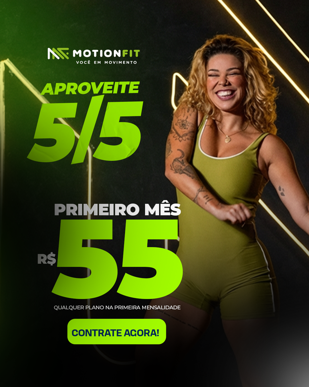 Promoção Motion Fit