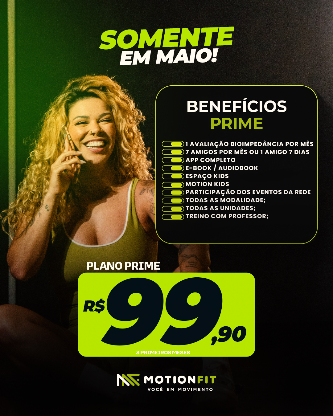 Promoção Motion Fit