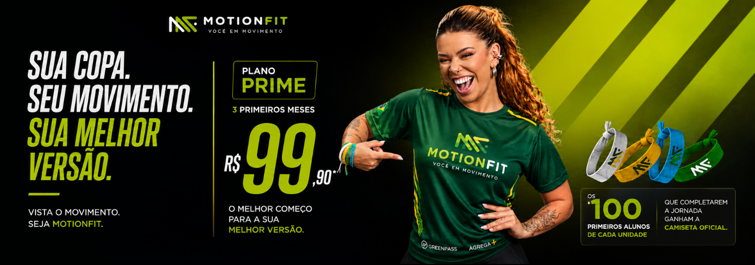 Promoção Motion Fit