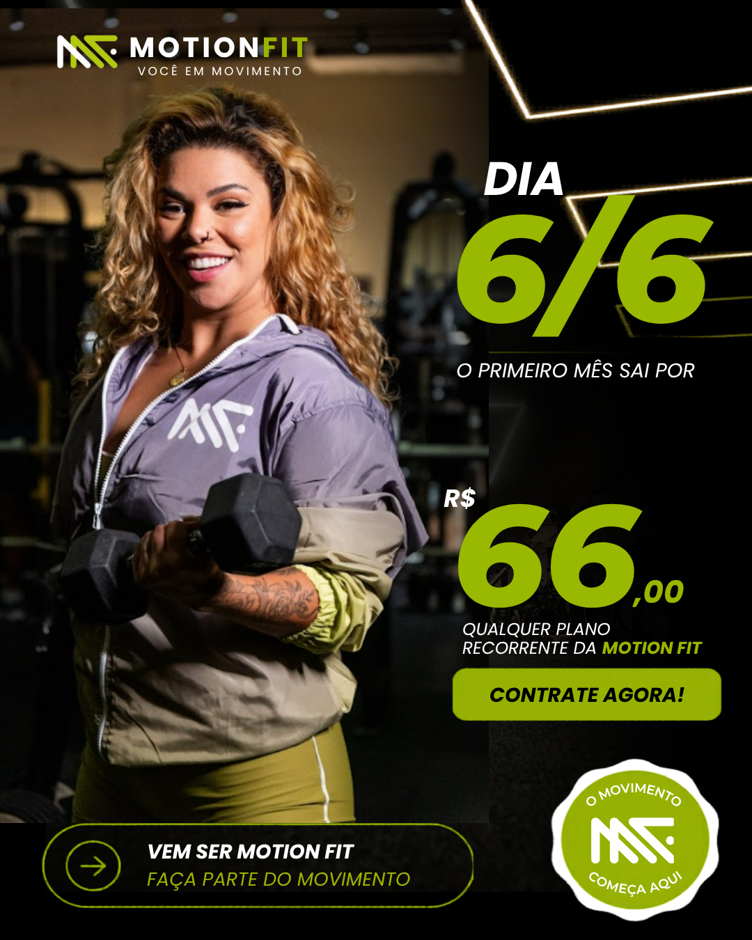 Promoção Motion Fit