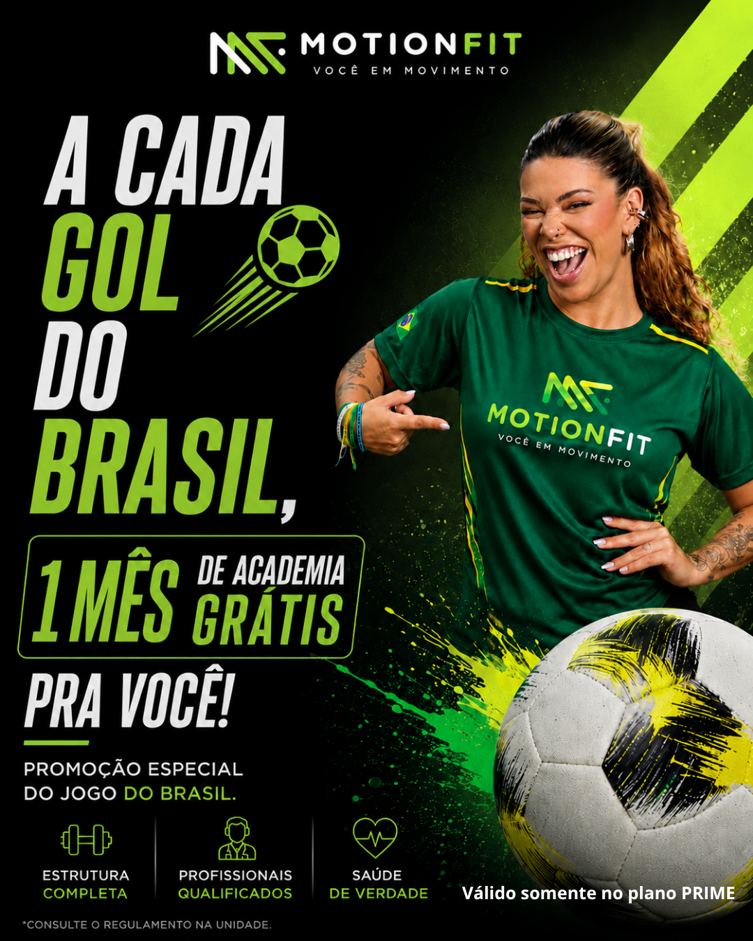 Promoção Motion Fit
