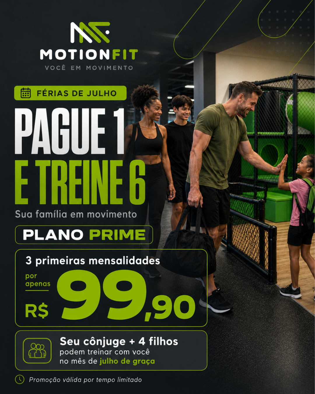 Promoção Motion Fit
