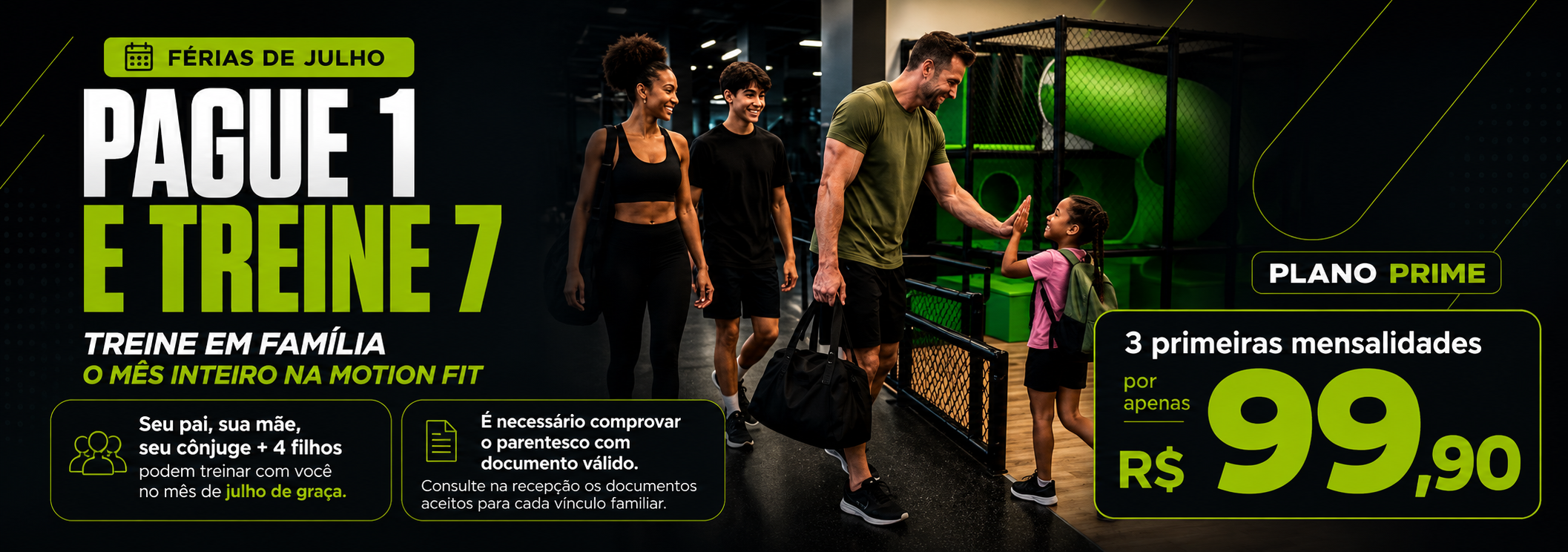 Promoção Motion Fit