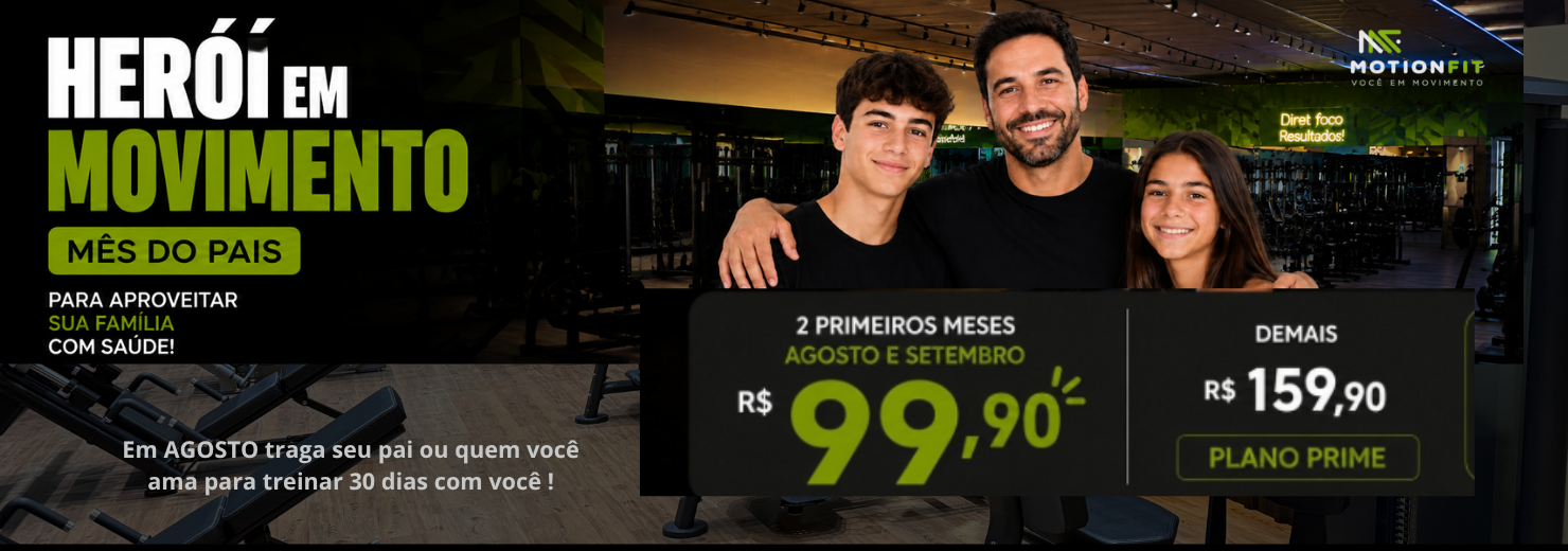 Promoção Motion Fit